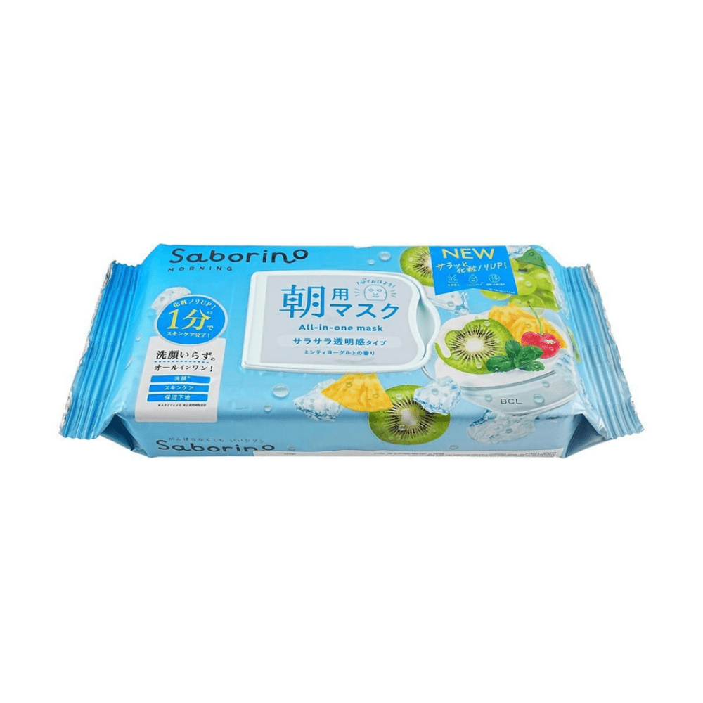 BCL SABORINO Morning Sheet Mask Minty Yogurt 28pcs