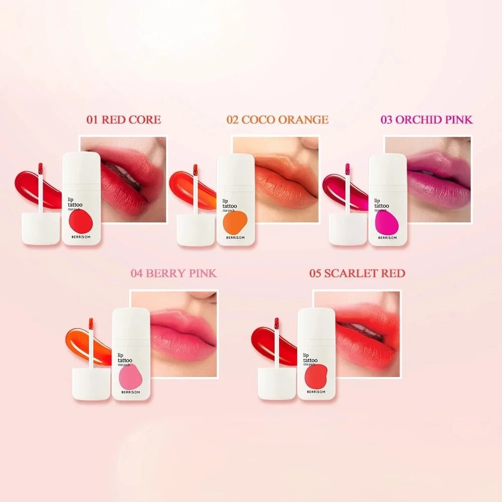 Berrisom Water Plumping Lip Tattoo 5 Colors