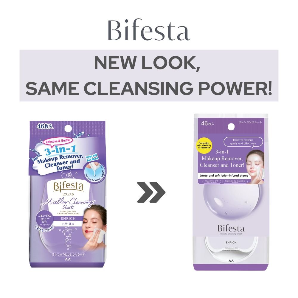 BIFESTA Micellar Cleansing Sheet - Enrich 46pcs