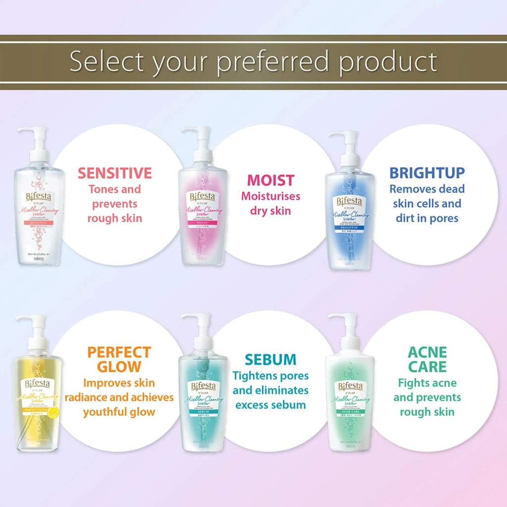 BIFESTA Micellar Cleansing Water Moist 400ml