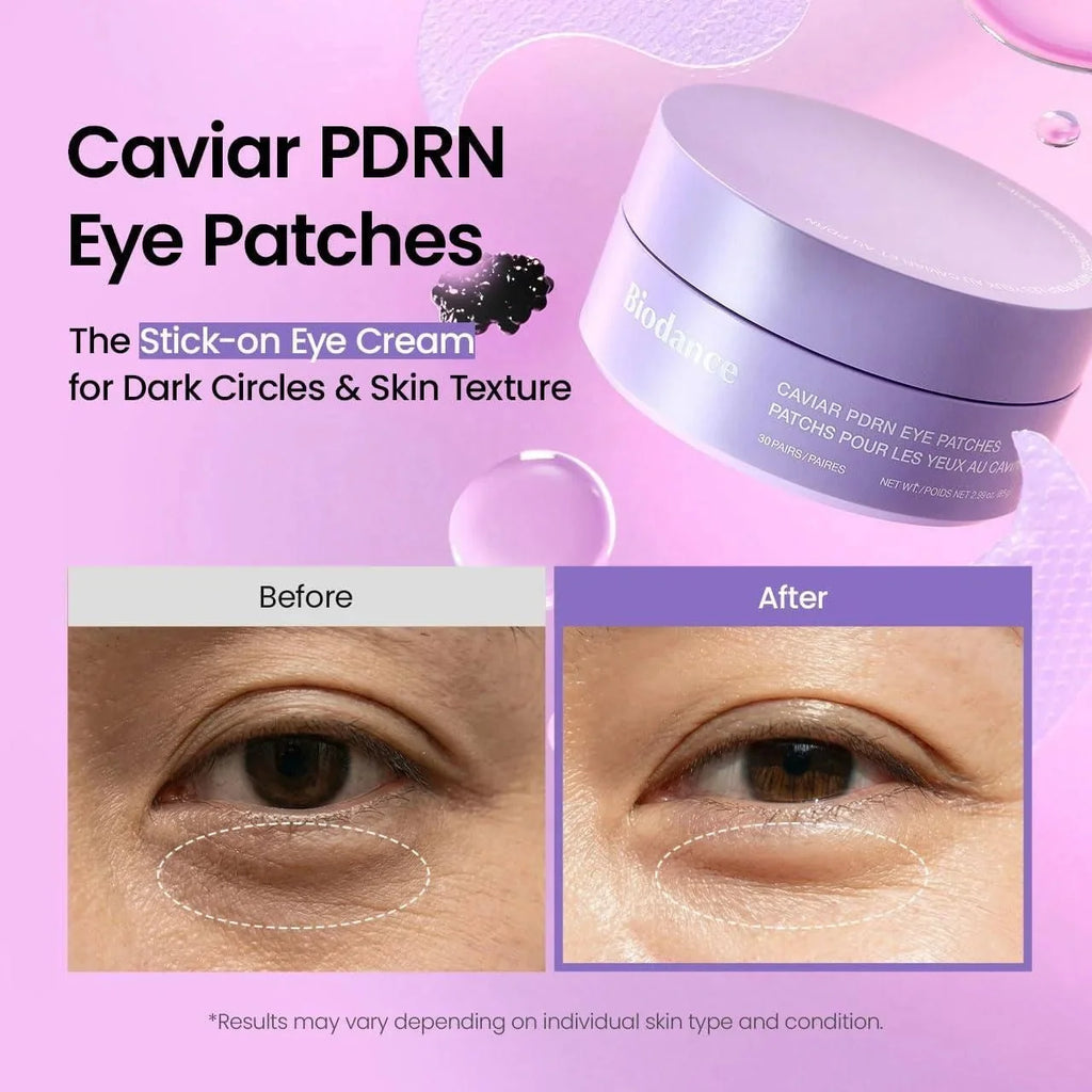 Biodance Caviar PDRN Eye Patches 60pc
