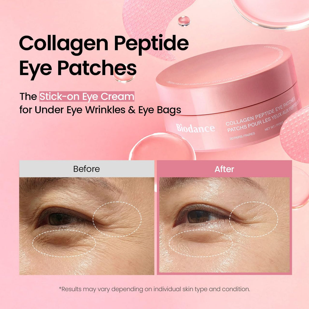 Biodance Collagen Peptide Eye Patches 60pc