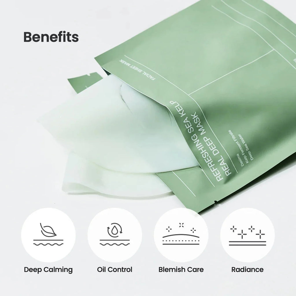 Biodance Refreshing Sea Kelp Real Deep Mask (Green)