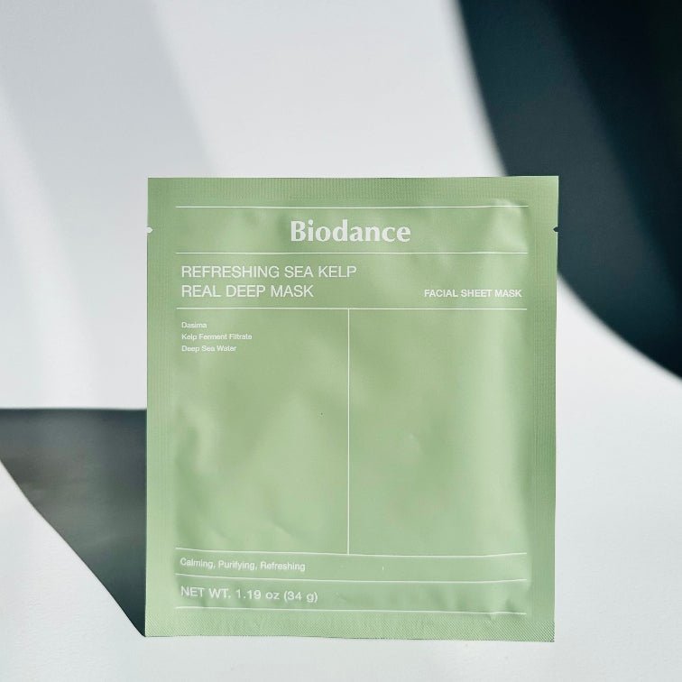 Biodance Refreshing Sea Kelp Real Deep Mask (Green)