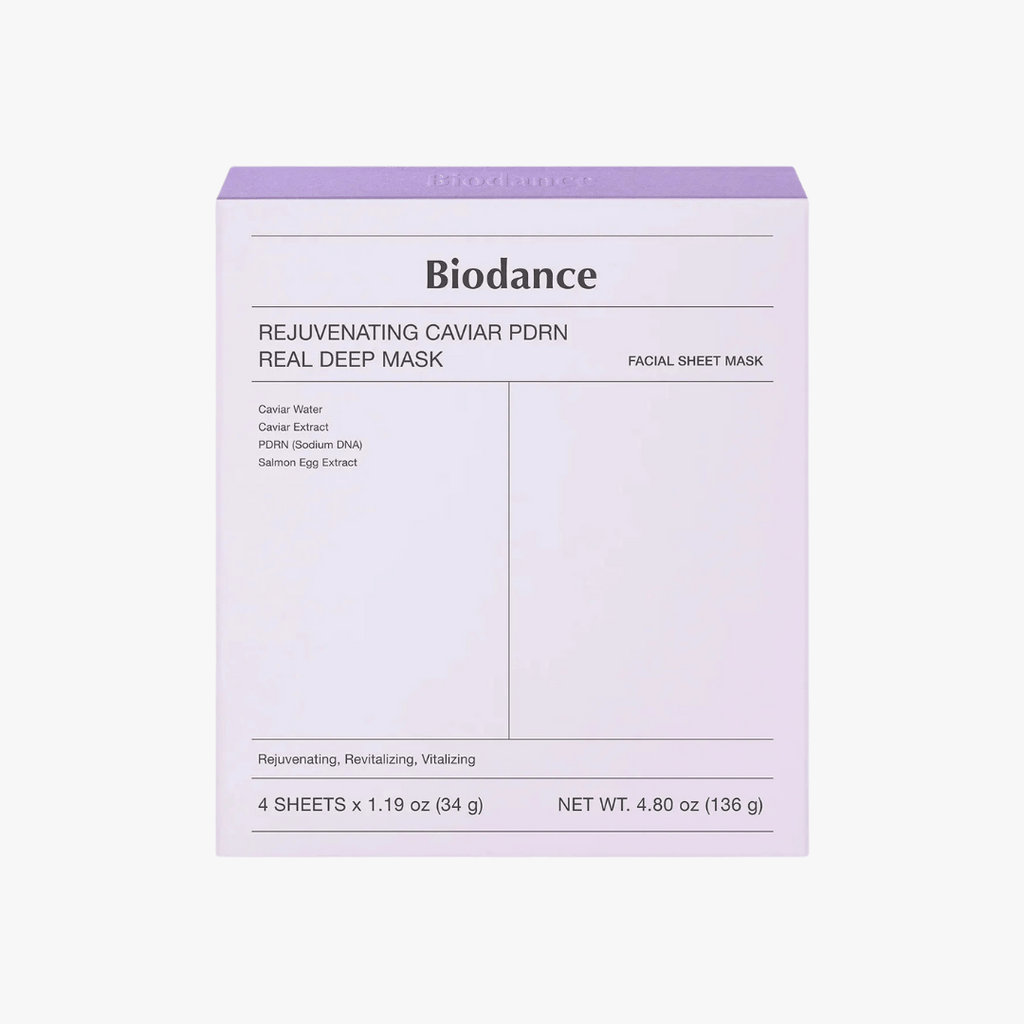Biodance Rejuvenating Caviar PDRN Real Deep Mask 1 Box (4pcs)