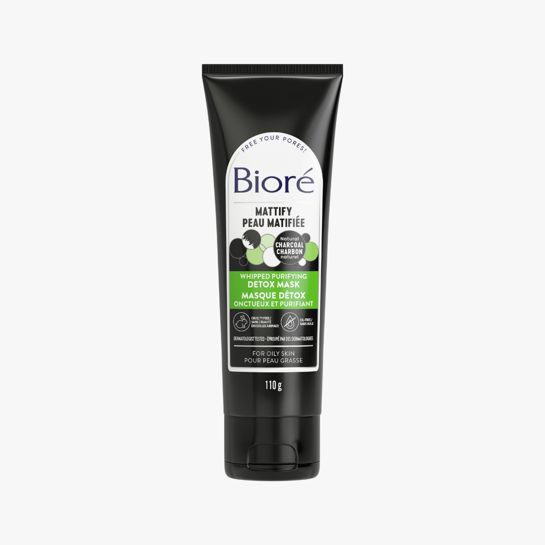 Bioré Charcoal Whipped Purifying Detox Mask 110g