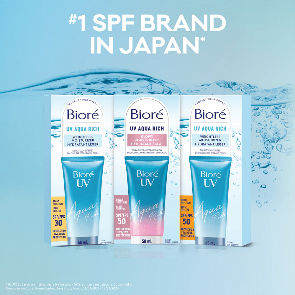 Bioré SPF 30  UV Aqua Rich Weightless Moisturizer 50ml
