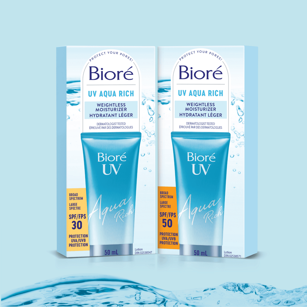 Bioré SPF 50 UV Aqua Rich Weightless Moisturizer Sunscreen 50ml