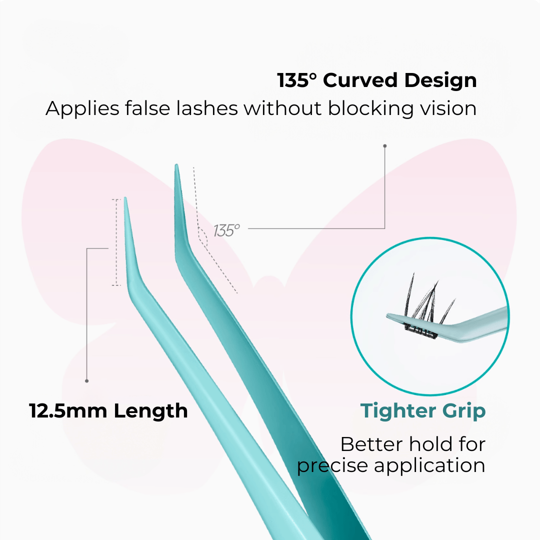 BLJ Butterfly Series Eyelashes Crafting Tweezer 1pc