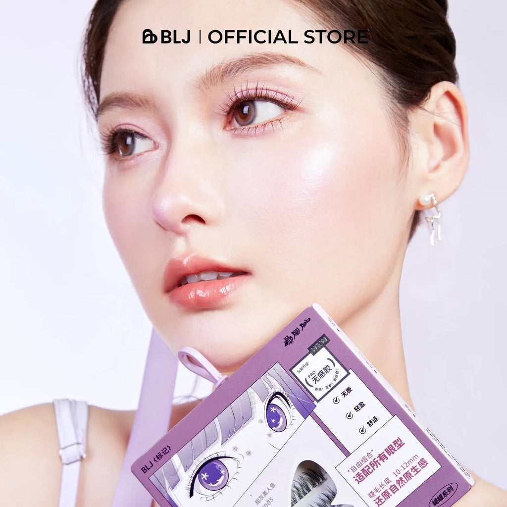 BLJ Comic Eyes Glue-free False Eyelashes (5 Styles)