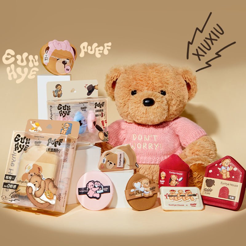 BLJ Eunhye House X Teddy Island Puff (8 Styles)