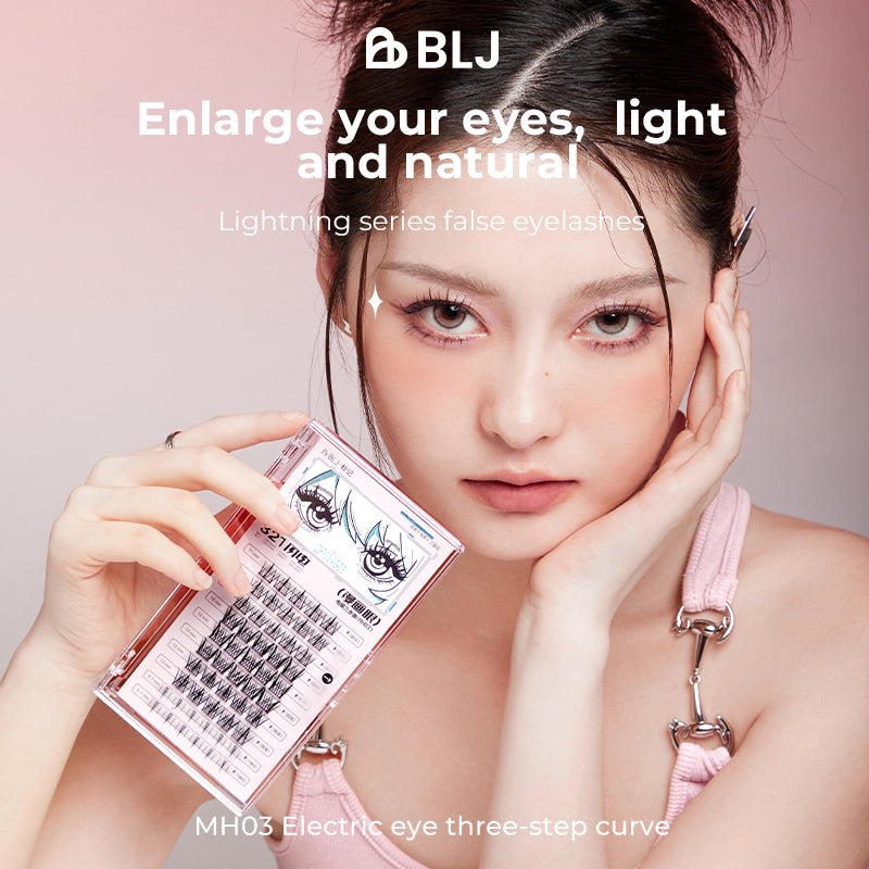BLJ Lightning Manga Eyelashes (Upper+Lower) - MH03 ELECTRIC INTENSITY