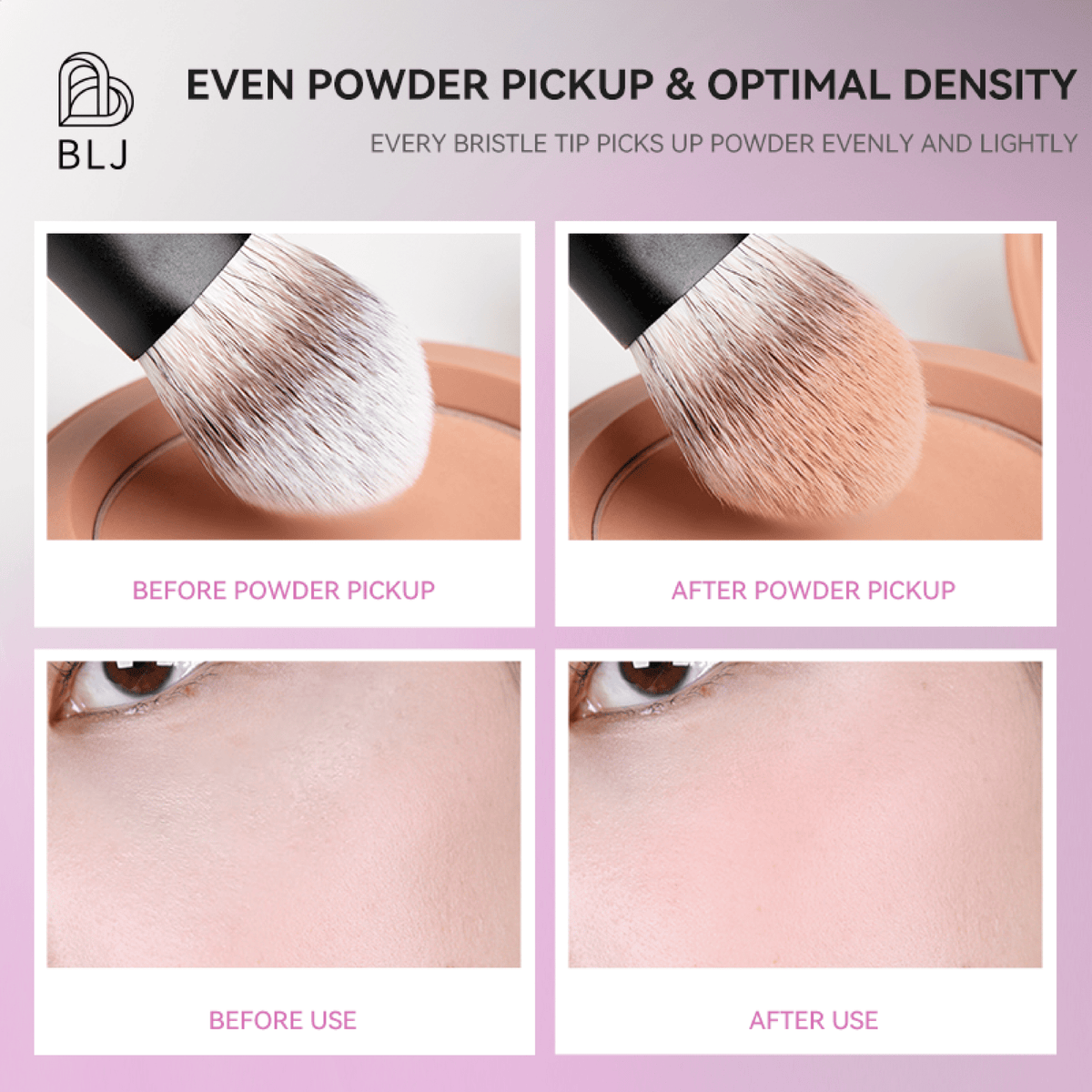 BLJ Lightning Series Ace Blush Brush 1pc