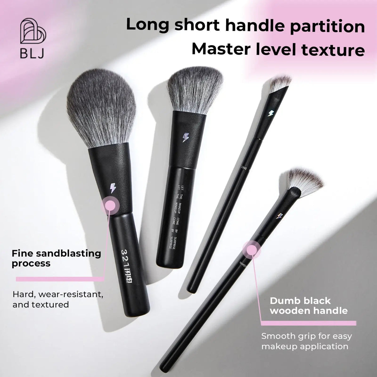 BLJ Lightning Series Makeup Brush Set (12pcs)