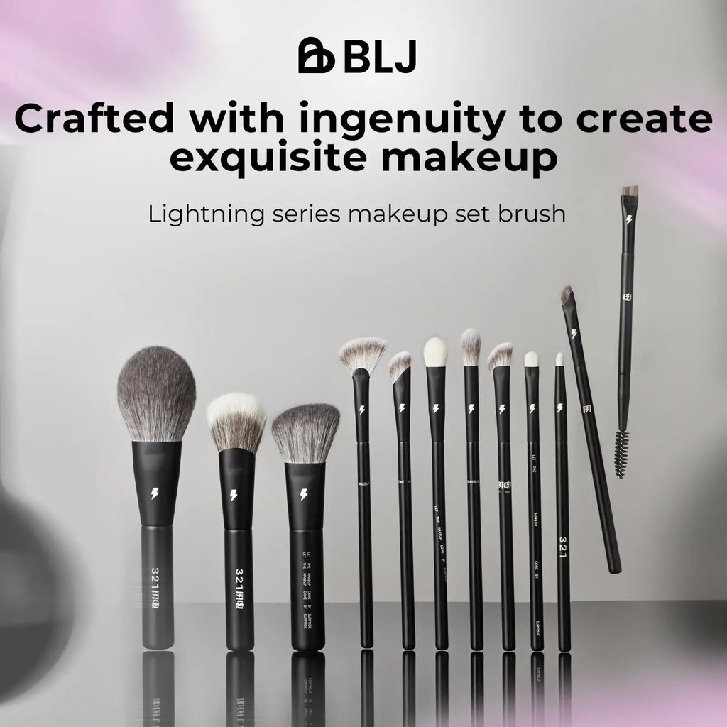 BLJ Lightning Series Makeup Brush Set (12pcs)