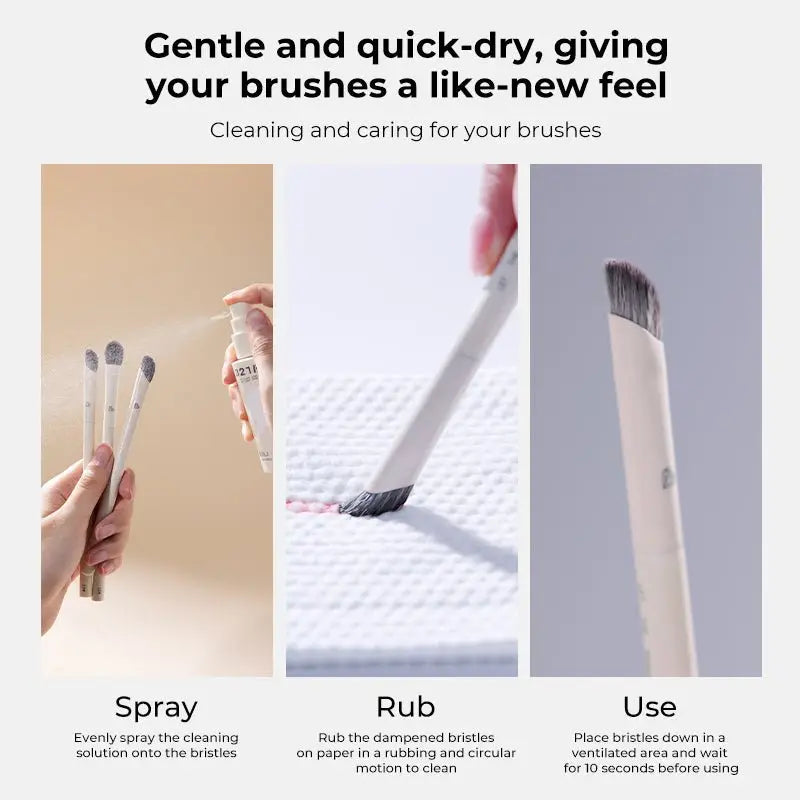 BLJ Lightning Series Rinseless Brush Cleansing Spray 50ml (2 Versions)