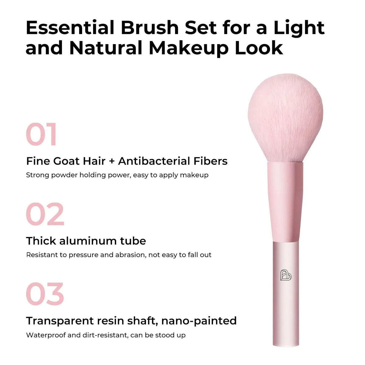 BLJ Semi Sugar Peach Make Up Brush Gift Box 11pcs