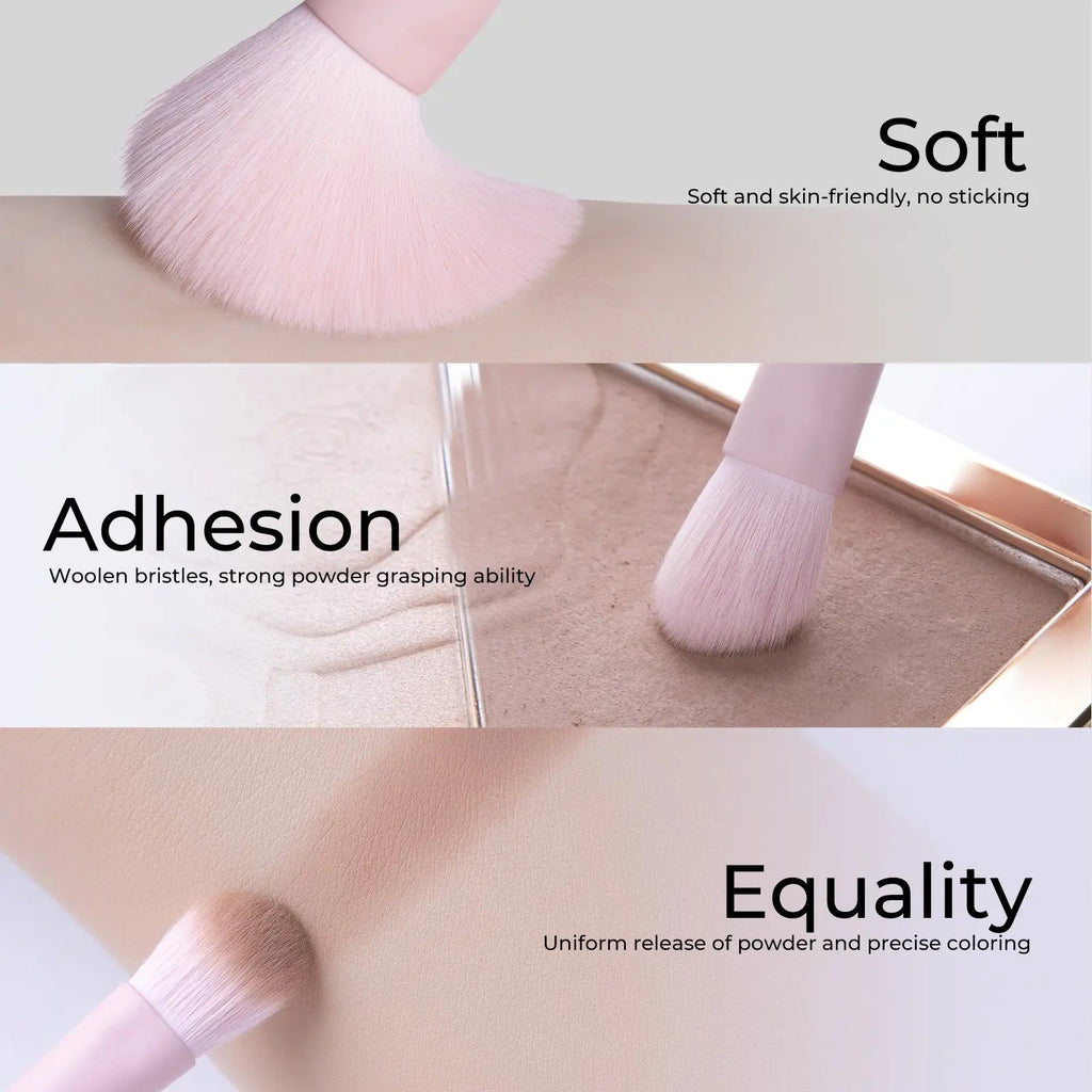 BLJ Semi Sugar Peach Make Up Brush Gift Box 11pcs