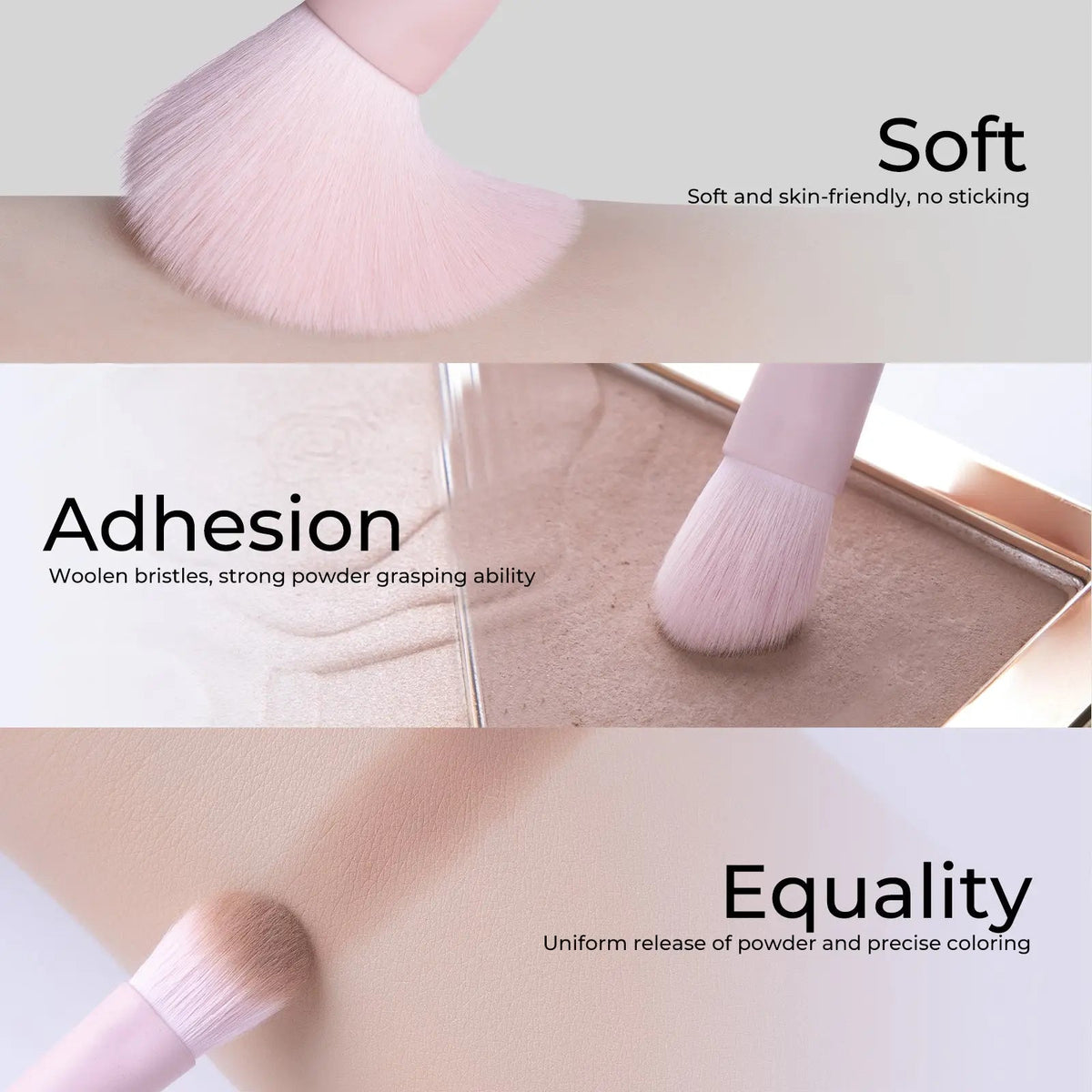 BLJ Semi Sugar Peach Make Up Brush Gift Box 11pcs