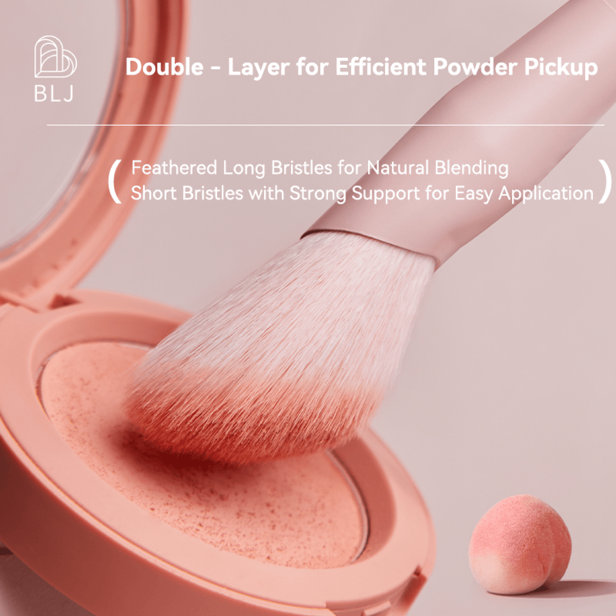BLJ Semi Sweet Peach Ambience Brush 1pc