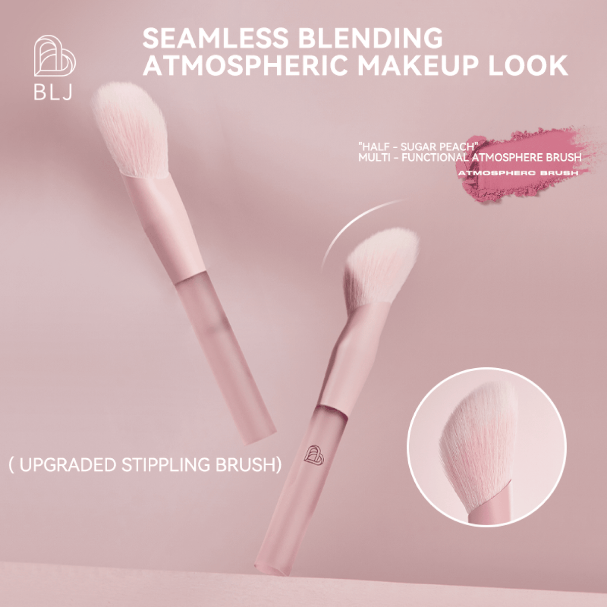 BLJ Semi Sweet Peach Ambience Brush 1pc