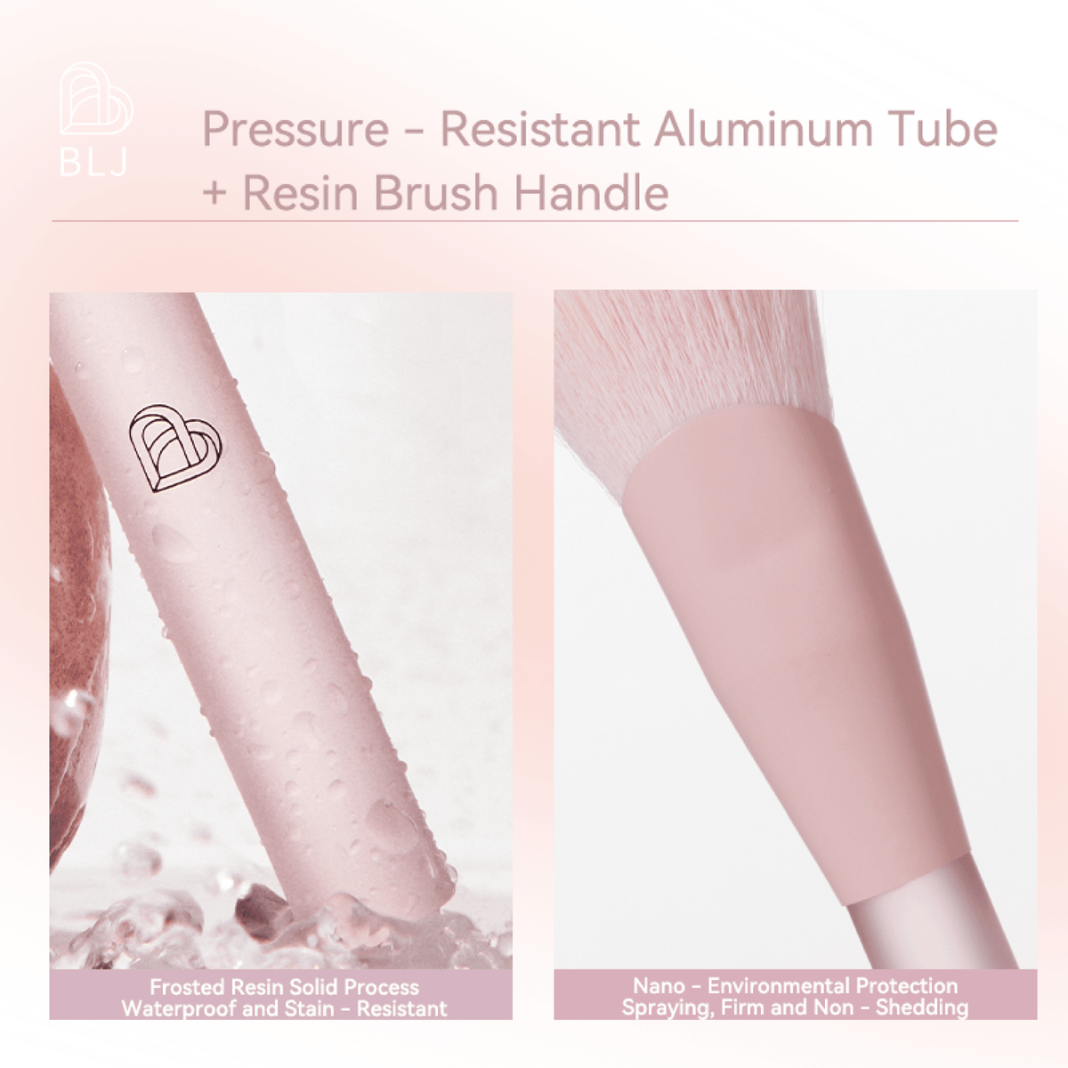 BLJ Semi Sweet Peach Ambience Brush 1pc