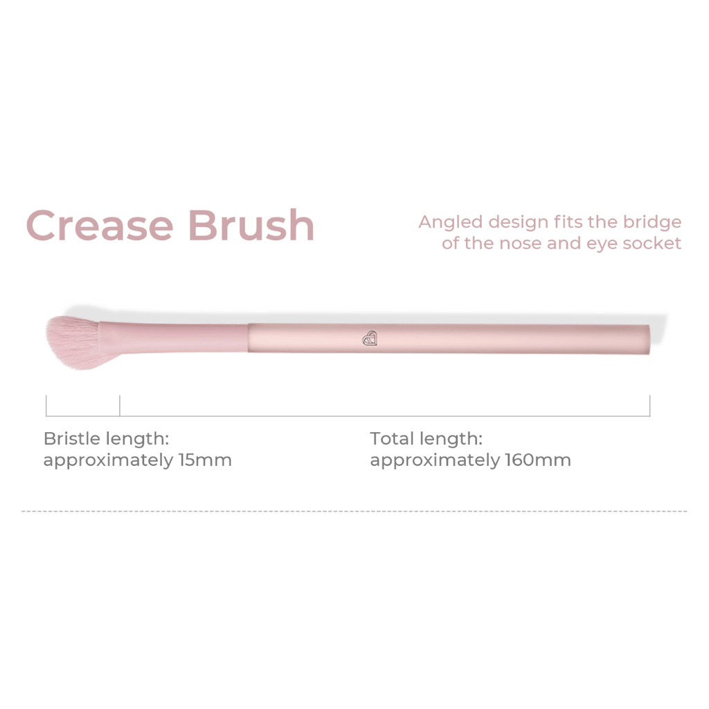 BLJ Semi Sweet Peach Shaped Scythe Like Nose Shadow Brush 1pc