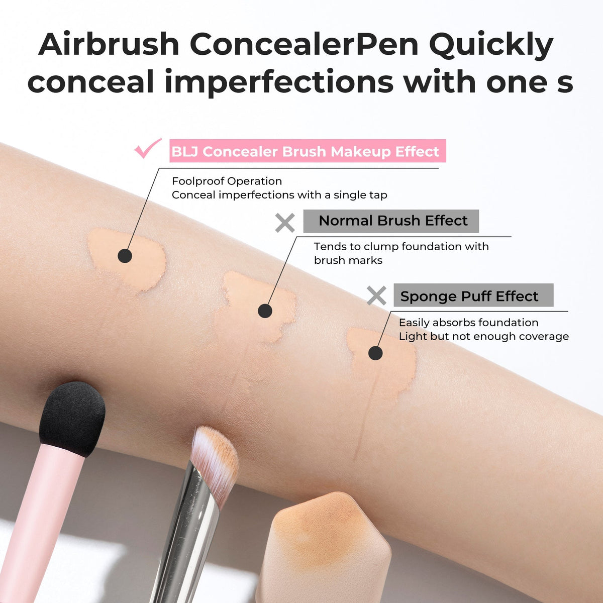 BLJ Semi Sweet Peach Sponge Concealer Stick 1pc