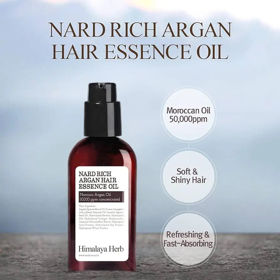 BOUQUET GARNI Nard Rich Argan Hair Essence Oil 100ml