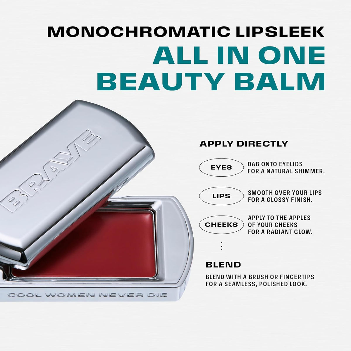 Braye Lipsleek 2.3g (6 Shades) (Clearance)