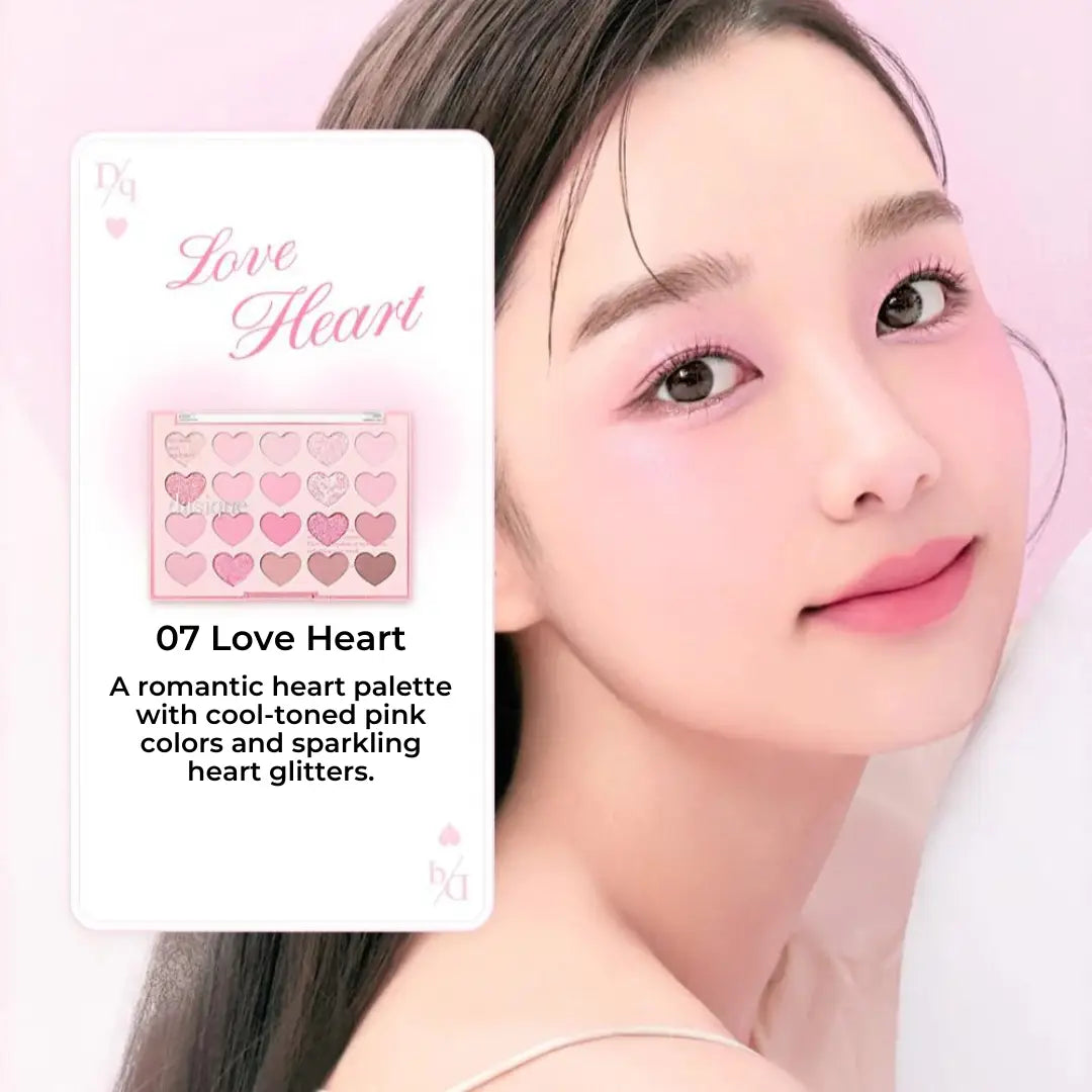 Dasique Mood Shadow Palette Sweet Heart Collection (2 Types)