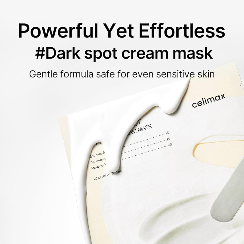 celimax Pore+Dark Spot Brightening Cream Mask 4ea