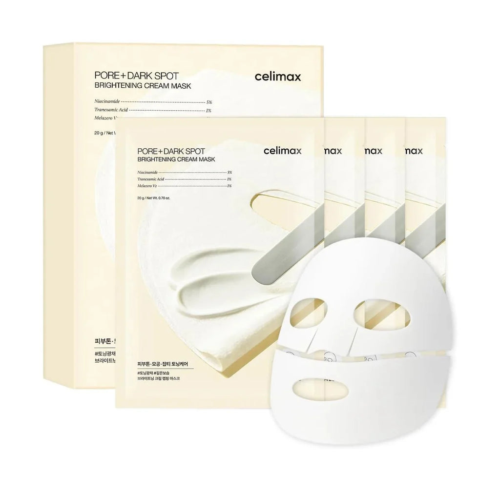 celimax Pore+Dark Spot Brightening Cream Mask 4ea