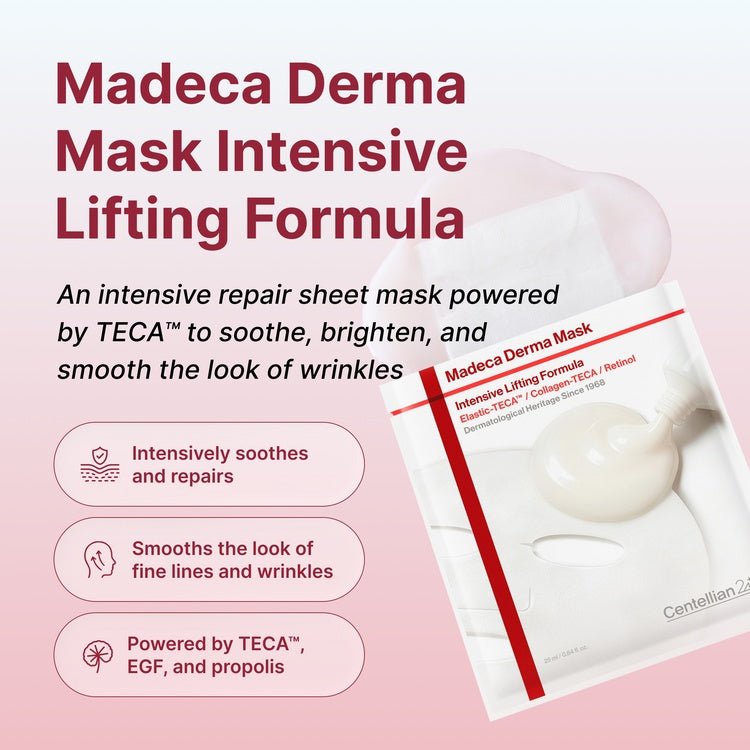 Centellian 24 Madeca Derma Mask Intensive Lifting Formula 10 pcs