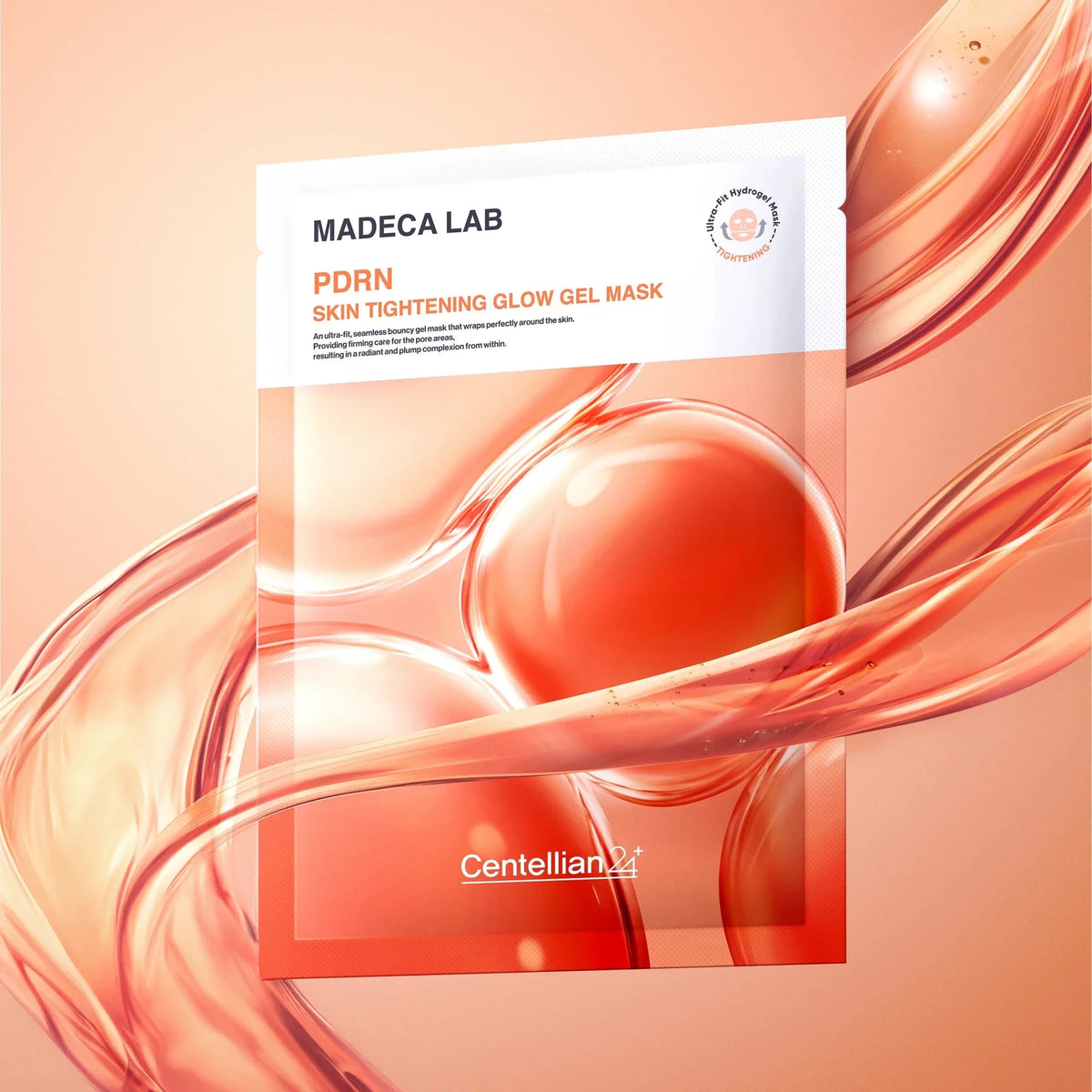 CENTELLIAN24 Madeca Lab PDRN Skin Tightening Glow Gel Mask 5pcs