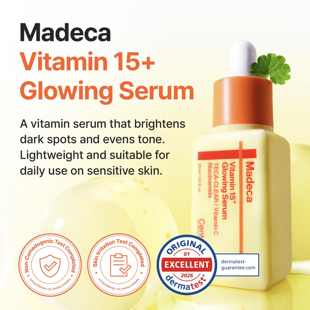Centellian24 Madeca Vitamin 15+ Glowing Serum 30ml