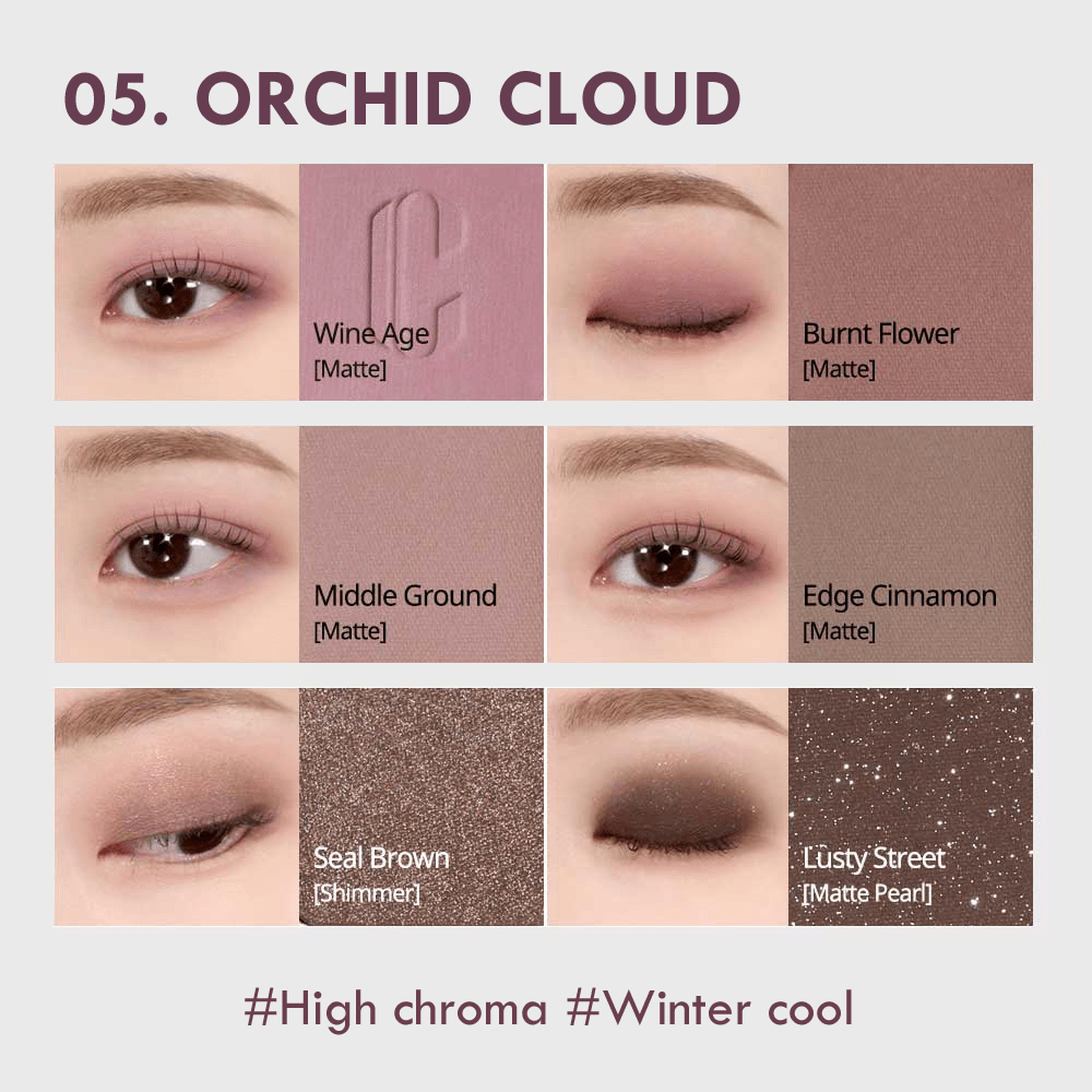CLIO Pro Eye Palette Air #05 Orchid Cloud