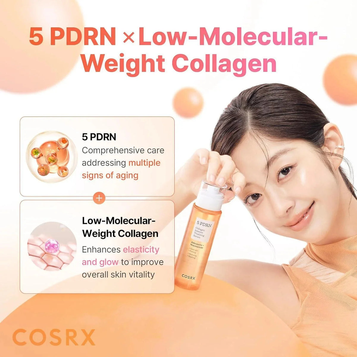 COSRX 5 PDRN Collagen Intense Vitalizing Serum 100ml