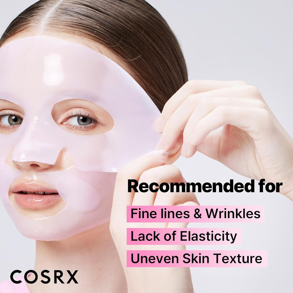COSRX The Peptide Collagen Lifting Glow Hydrogel Mask 3pcs