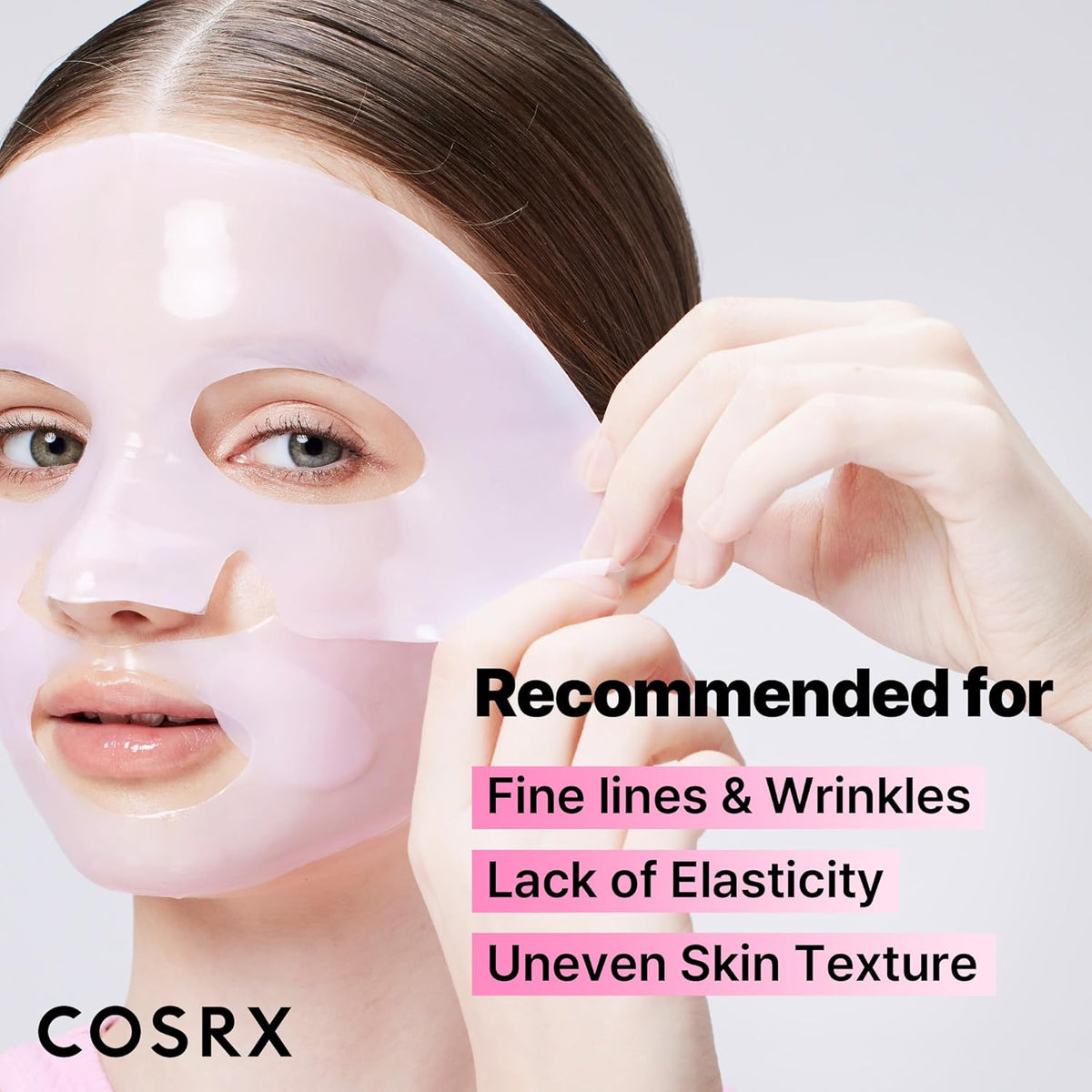 COSRX The Peptide Collagen Lifting Glow Hydrogel Mask 3pcs