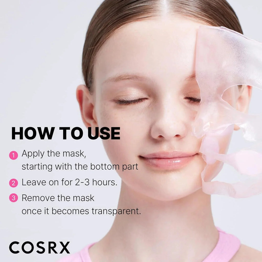 COSRX The Peptide Collagen Lifting Glow Hydrogel Mask 3pcs