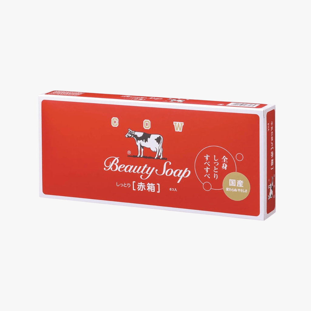 Cow Brand Bouncia Beauty Soap Red 6pcs