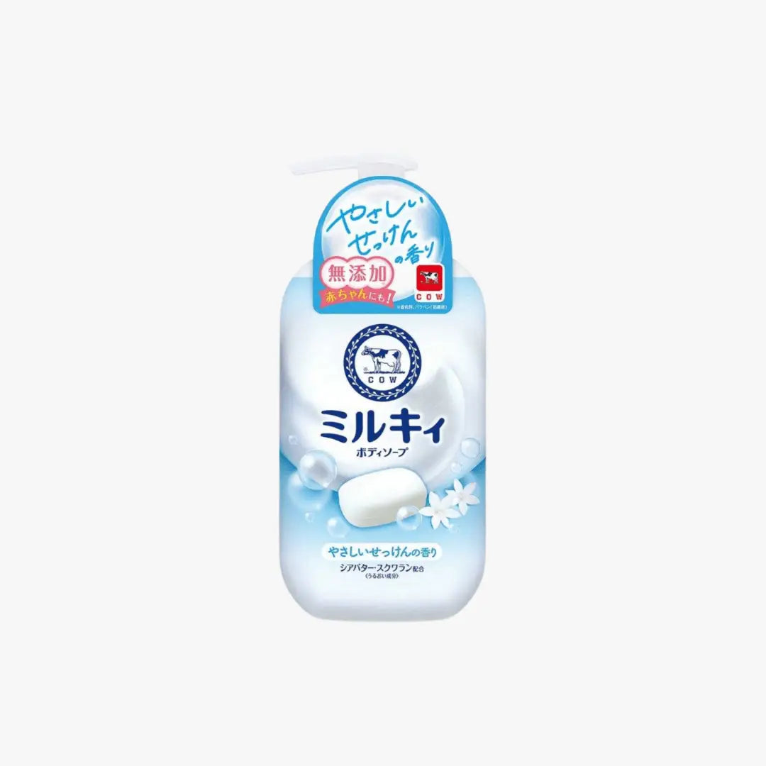COW Brand Bouncia Milky Body Soap 500ml (3 Scents)