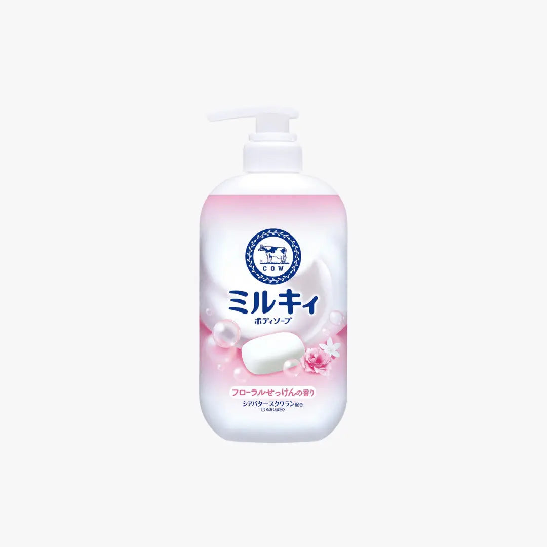 COW Brand Bouncia Milky Body Soap 500ml (3 Scents)
