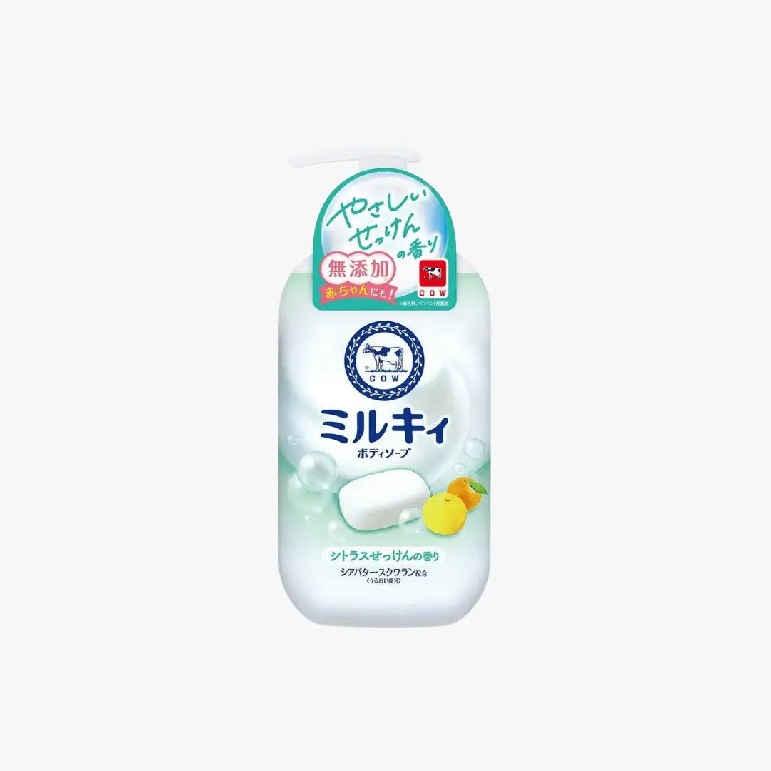 COW Brand Bouncia Milky Body Soap 500ml (3 Scents)