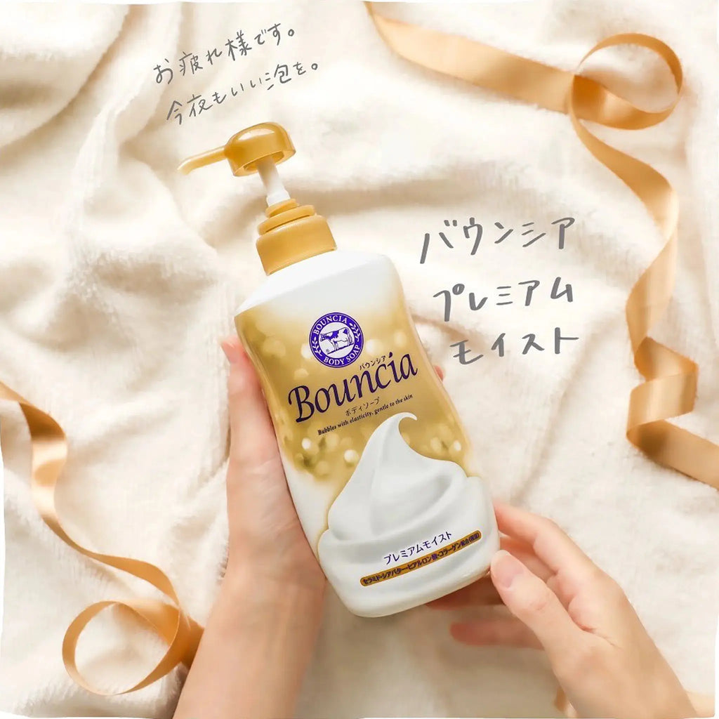 Cow Brand Bouncia Premium Moist Body Soap 460ml