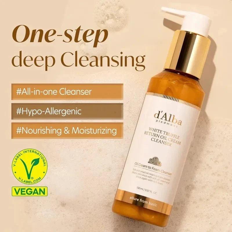 dAlba White Truffle Return Oil Cream Cleanser 150ml