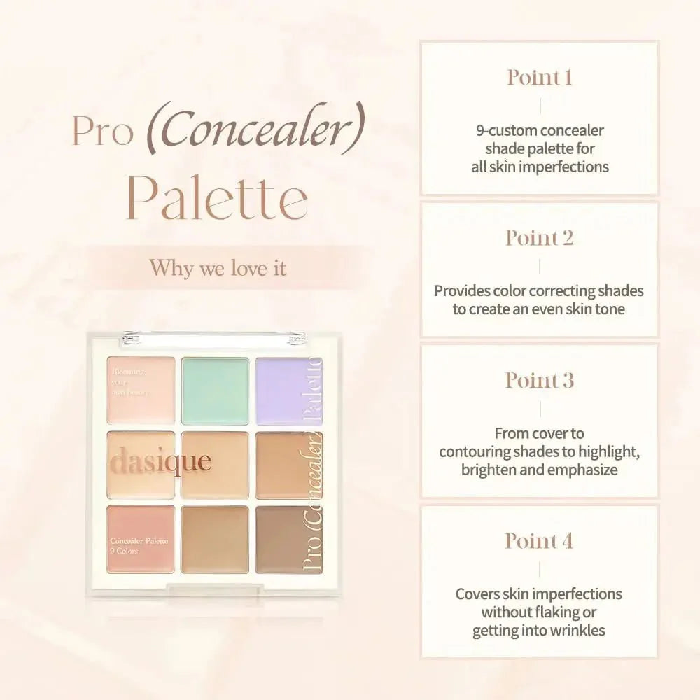 Dasique Pro Concealer Palette (2 Shades)