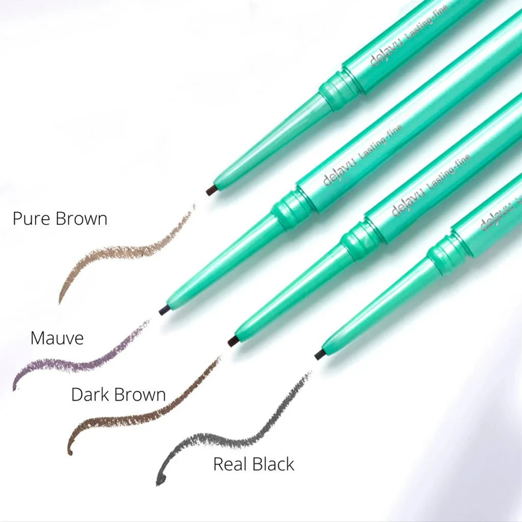 Dejavu Lasting-Fine E Cream Pencil - Real Black / Dark Brown (1pc)