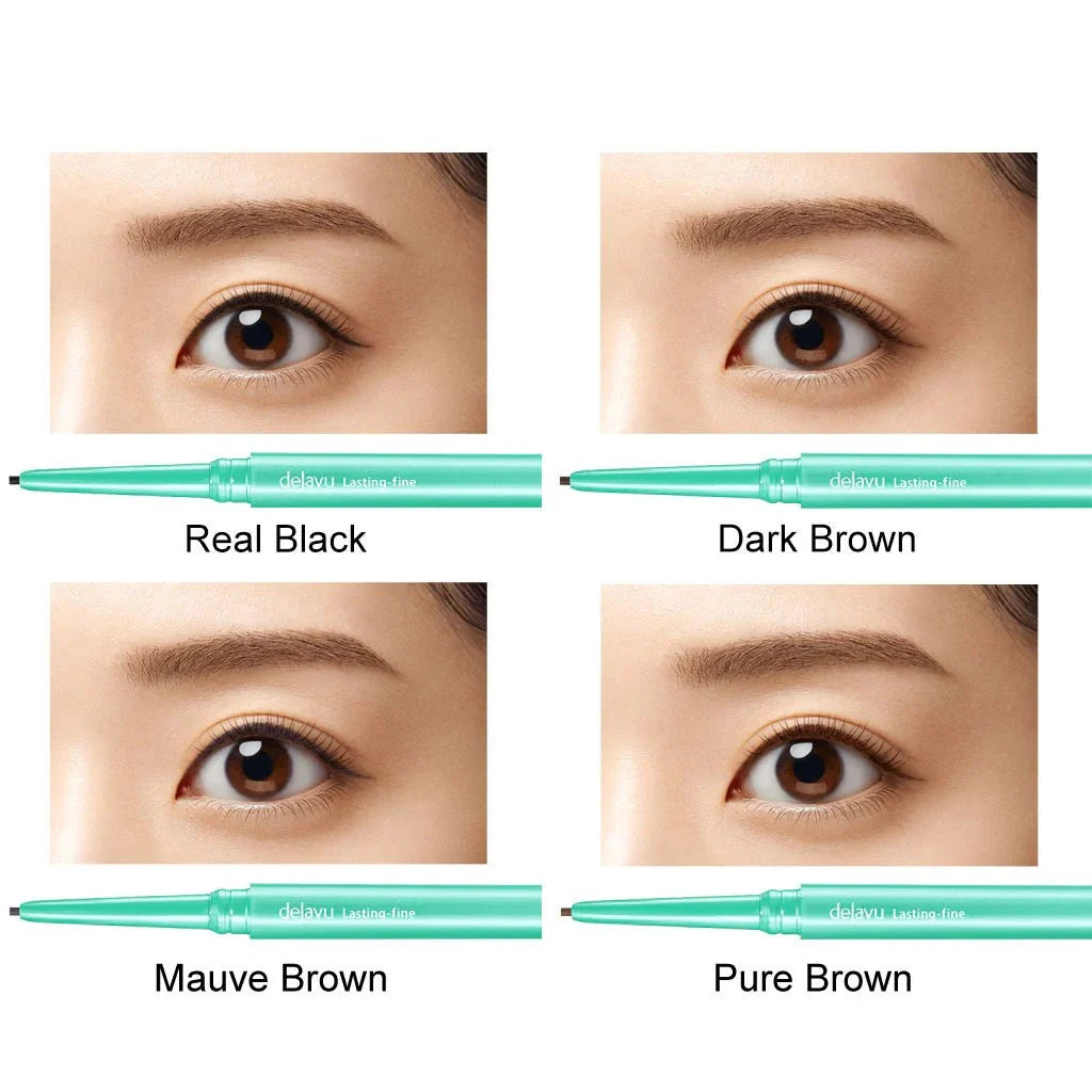 Dejavu Lasting-Fine E Cream Pencil - Real Black / Dark Brown (1pc)